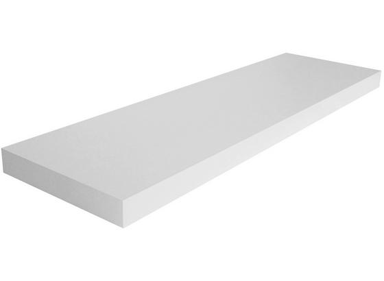 Nástenný Regál Giga - biela, Moderný, kompozitné drevo (80/3,8/23,50cm) Nástenný Regál Giga - biela, Moderný, kompozitné drevo (80/3,8/23,50cm)