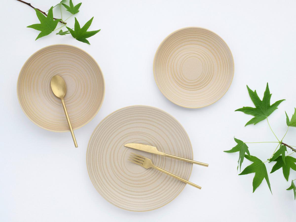 Kombinovaný servis 12- dielny, piesková - piesková, Basics, keramika - Creatable