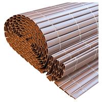 Sichtschutz Presidio Walnuss 300x100 Cm Witterungsbeständig - Braun, Basics, Kunststoff (300/100cm)