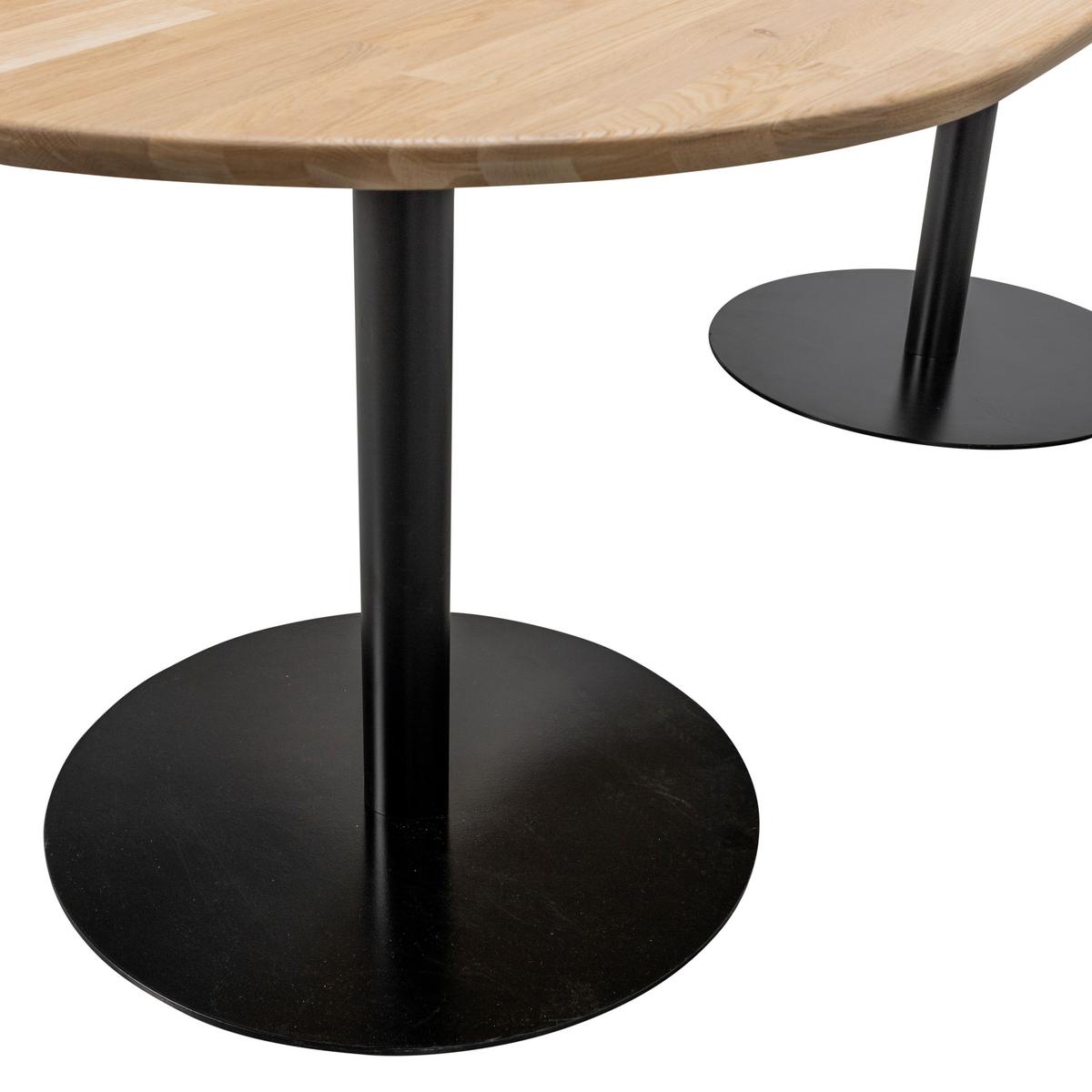 TISCHGESTELL Tablo Schwarz B: 64cm - Schwarz, MODERN, Metall (64/73/64cm) - Livetastic