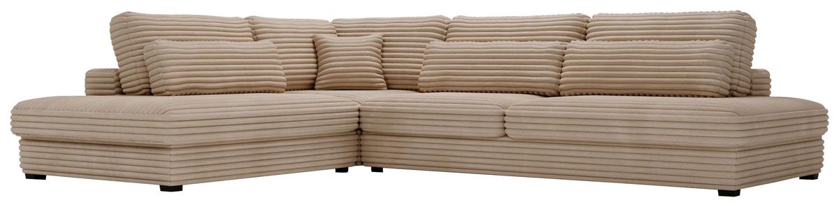 Sven Braun S: 244x332 cm - Schwarz/Braun, Design, Textil (244/332cm) - Livetastic