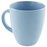 Kaffeebecher Keramik ca. 300 ml Hellblau Fiorella - Hellblau, KONVENTIONELL, Keramik (0,3l) - Luca Bessoni