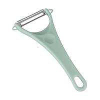 Sparschäler Marvin, Mintgrün Bxl: Ca. 7,3x15 Cm - Edelstahlfarben, Basics, Metall (7,3/15cm) - Metaltex