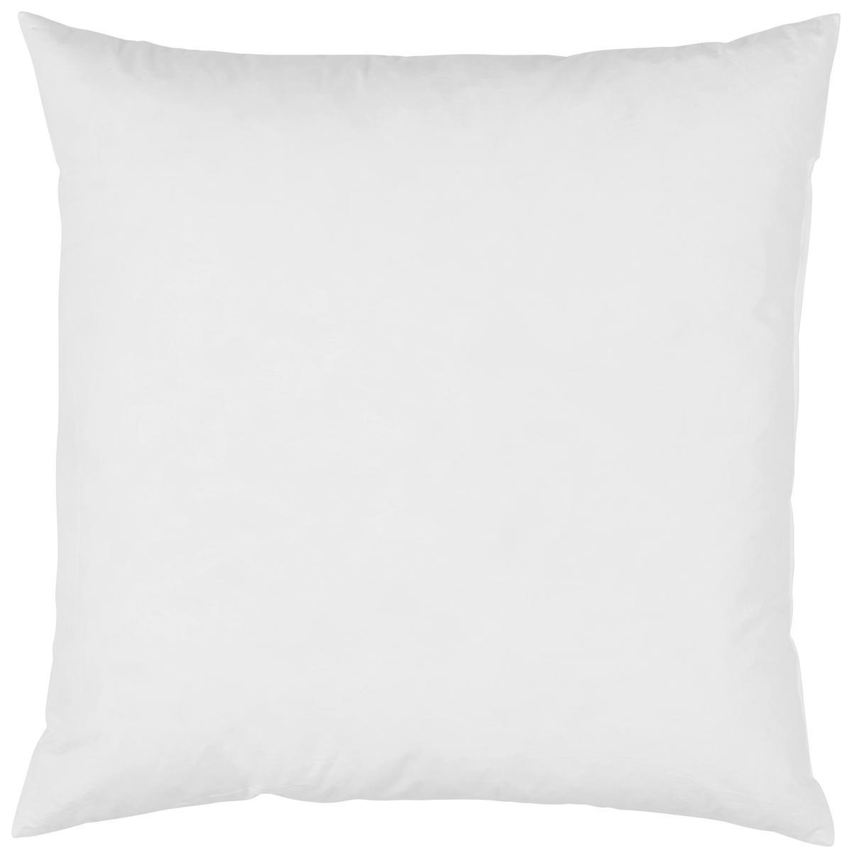 VÝPLŇOVÝ VANKÚŠ Tim, 50/50cm, biela - biela, Konventionell, textil (50/50cm) - Modern Living