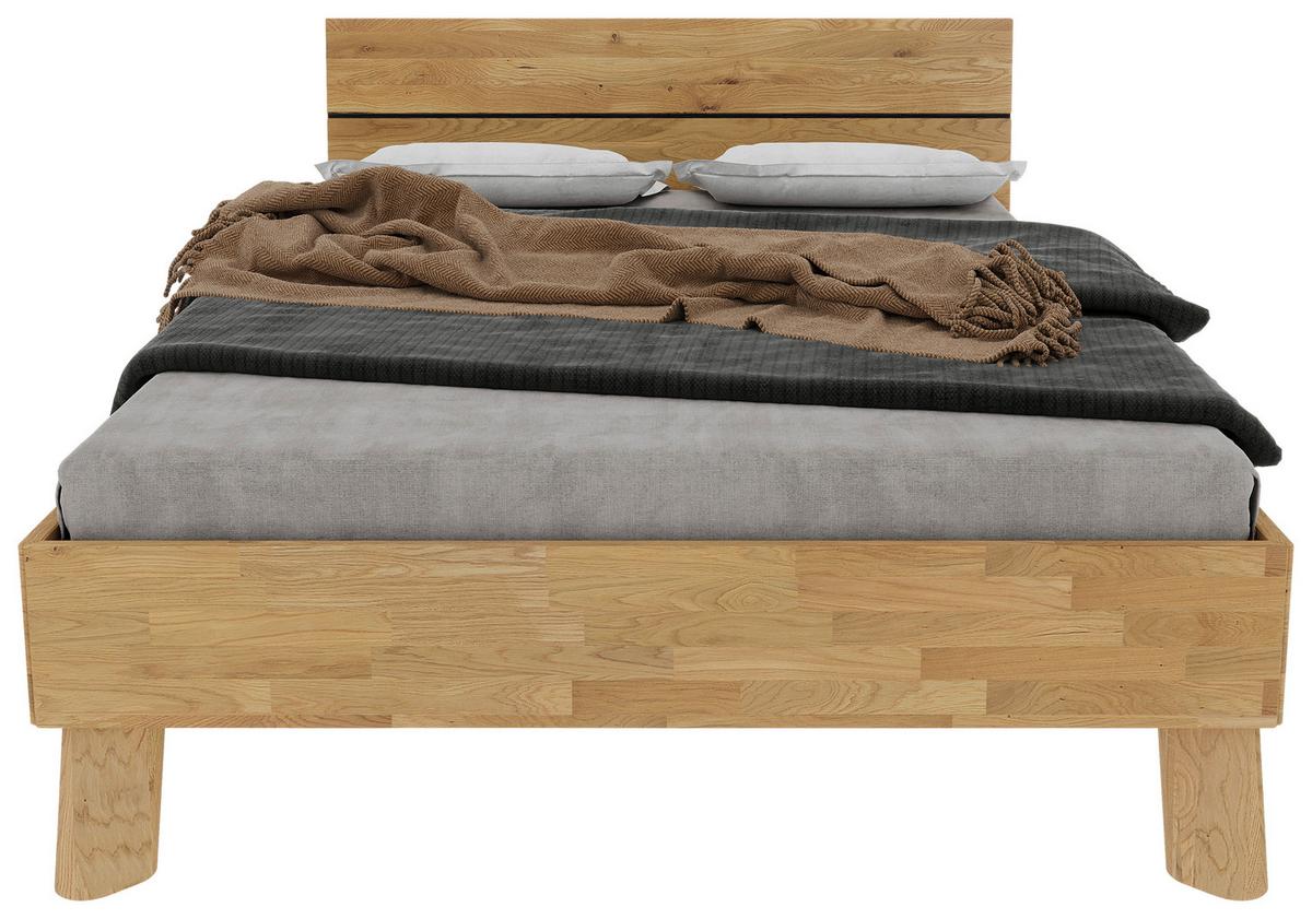 Bett Como Naturfarben 140x200cm - Naturfarben, MODERN, Holz (140/200cm) - MID.YOU