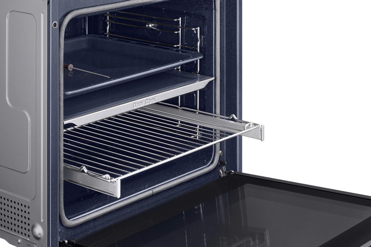 Backofen Nv7b4455uab/U3 - Schwarz, Design, Glas/Metall (59,5/59,5/57,1cm) - Samsung