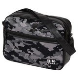 Umhängetasche Camo - Schwarz/Grau, MODERN, Kunststoff (37/28/12cm) - Walker