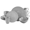 Kombiservice Sofia 16--Teilig., Hellgrau - Hellgrau, Design, Keramik - Creatable