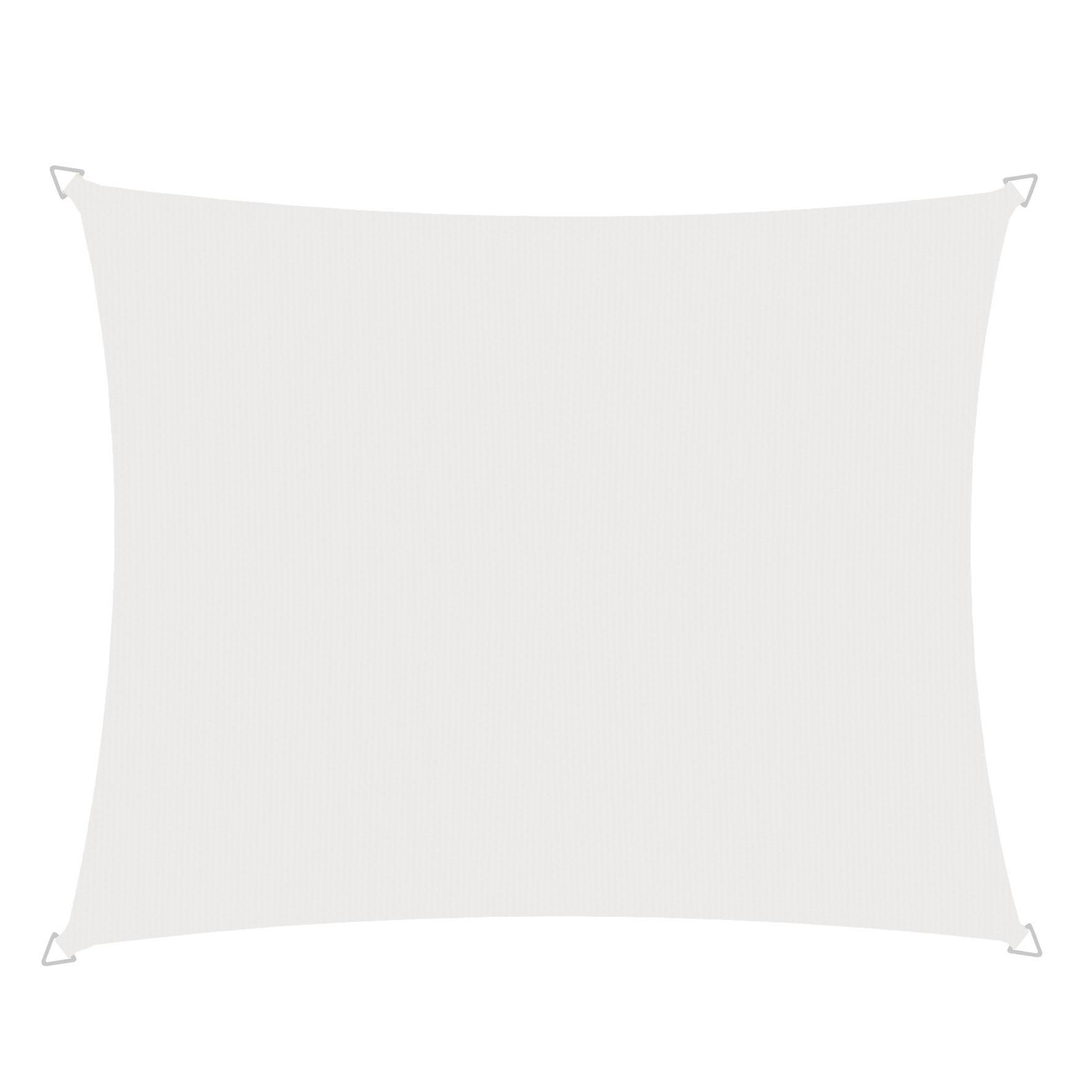 Sonnensegel Rechteck 3x4 m Cannes Re - Weiß, Basics, Kunststoff (300/400cm) - Windhager