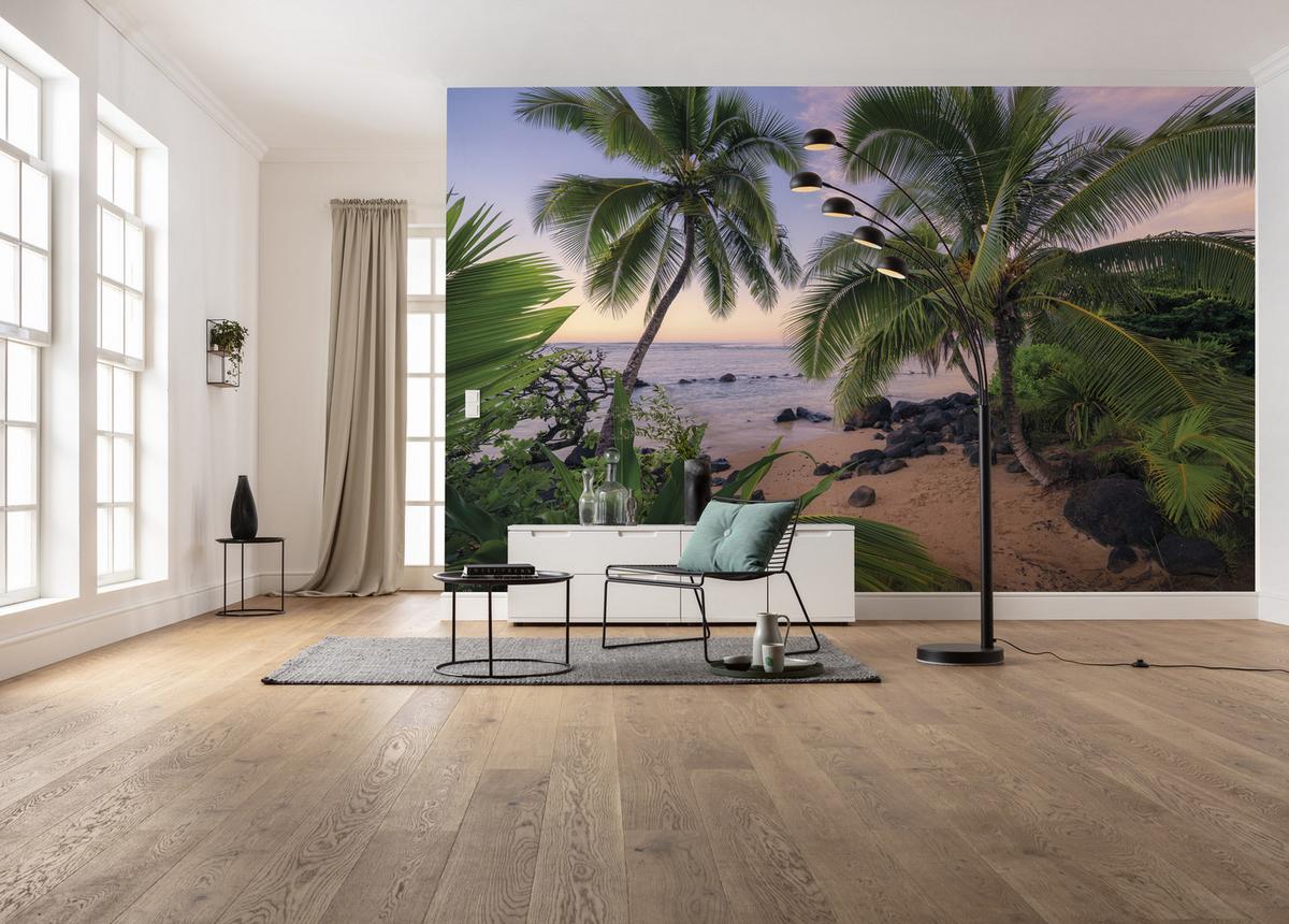 Fototapete Hawaiian Dreams - Multicolor, Trend, Textil (450/280cm)