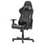 Gamingstuhl DX Racer Schwarz/Grau - Schwarz/Grau, MODERN, Kunststoff/Metall (74/123-132/52cm) - Dxracer Gamingstuhl DX Racer Schwarz/Grau - Schwarz/Grau, MODERN, Kunststoff/Metall (74/123-132/52cm) - Dxracer
