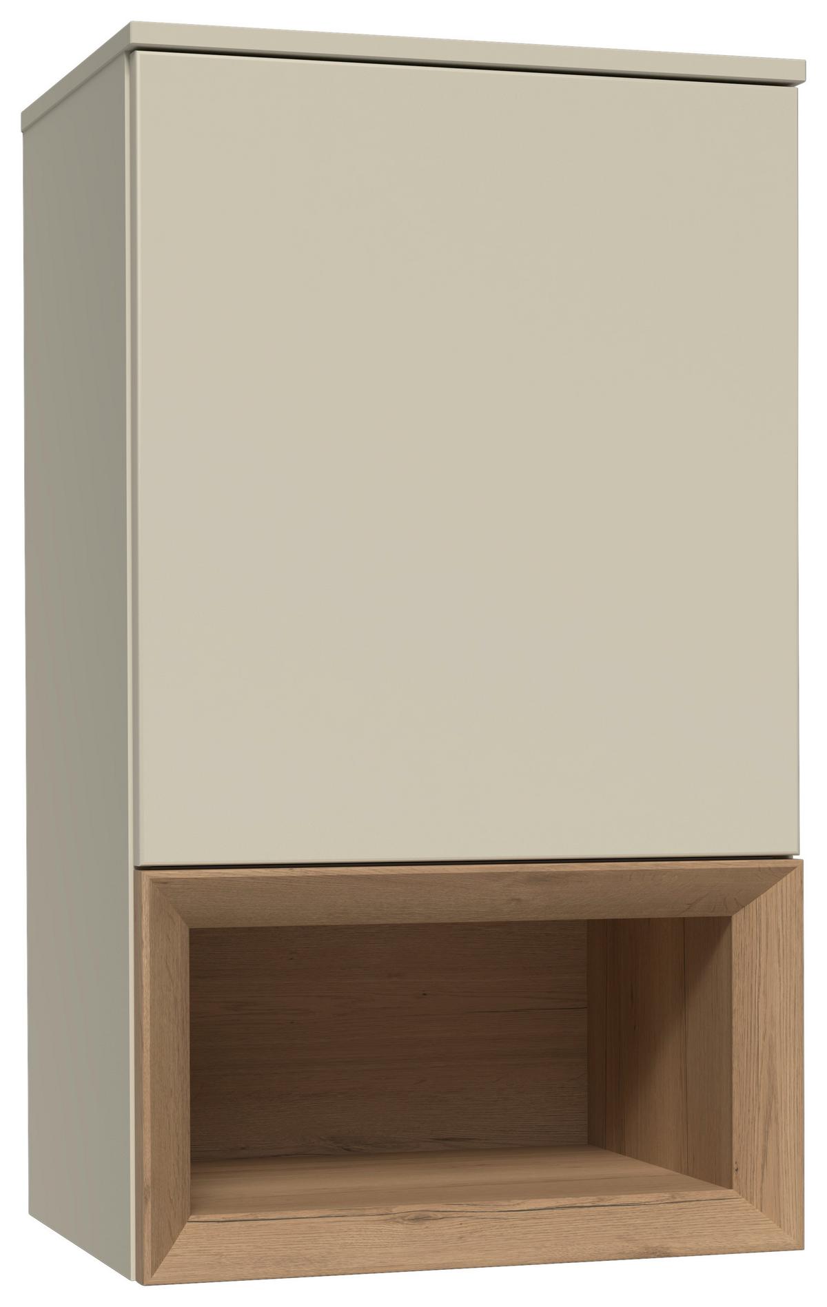 Hängeelement Las Vegas Sandfarben/Eiche Dekor B: 50cm - Sandfarben/Eiche dunkel, MODERN, Holzwerkstoff (50/88/37cm) - Vertico