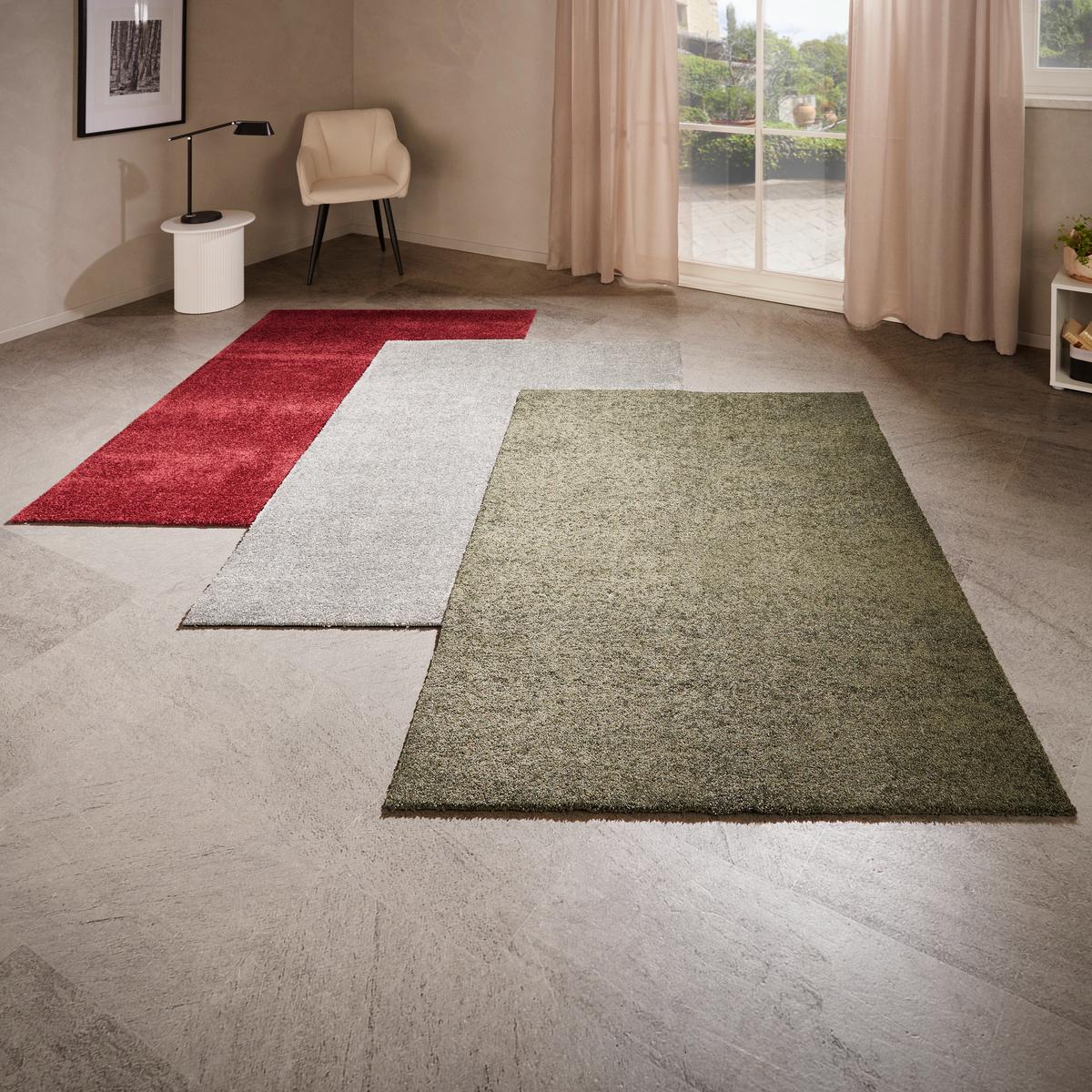 Teppich Arthur - Grau, MODERN, Textil (80/150cm) - Luca Bessoni