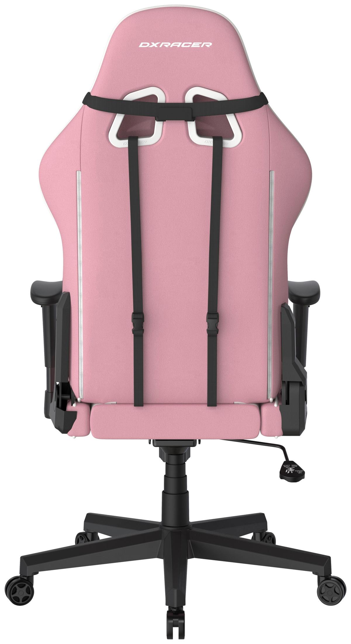 HERNÍ ŽIDLE PRINCE - bílá/pink, Moderní, textil/plast (67/126/67cm) - Dxracer