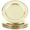 Untersetzer Echtwerk Glasuntersetzer-Set - Goldfarben, Design, Metall (10,9cm) - Echtwerk