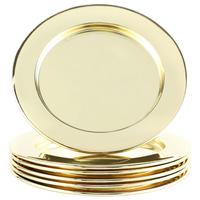 Untersetzer Echtwerk Glasuntersetzer-Set - Goldfarben, Design, Metall (10,9cm) - Echtwerk