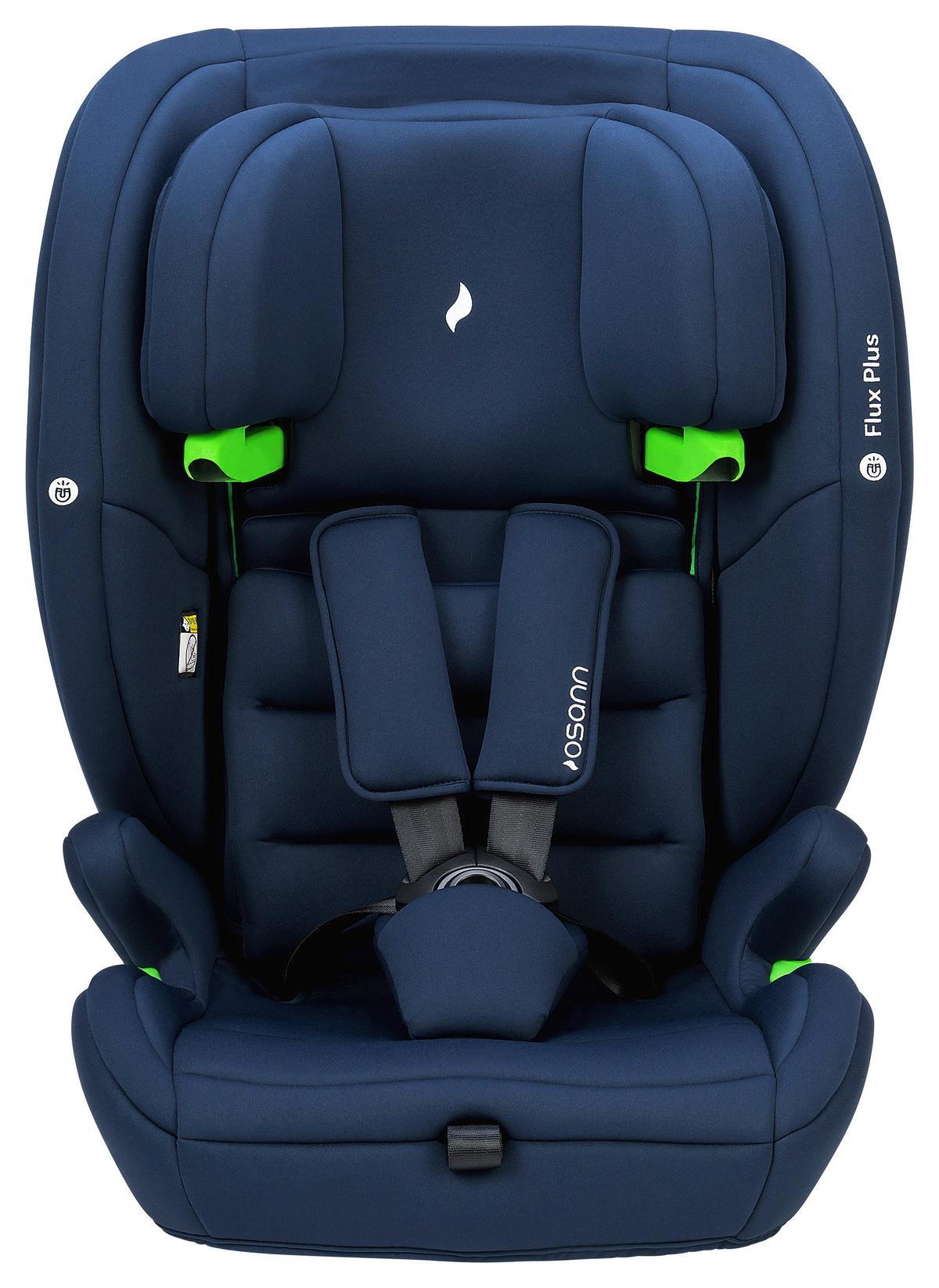 Kinderautositz Flux Plus I-Size - Blau/Dunkelblau, Basics, Kunststoff/Textil (44/62/48cm) - Osann