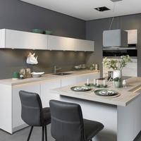 Einbauküche Ip3150 Frei Planbar Modernes Design - Eichefarben/Weiß, MODERN, Holzwerkstoff - Impuls
