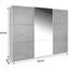Schwebetürenschrank Malta - Dunkelgrau/Eichefarben, MODERN, Glas/Holzwerkstoff (270/210/60cm) Schwebetürenschrank Malta - Dunkelgrau/Eichefarben, MODERN, Glas/Holzwerkstoff (270/210/60cm)