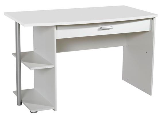 Jugend-schreibtisch Point 120 cm Weiß - Weiß, MODERN, Holzwerkstoff (120/75/64cm) Jugend-schreibtisch Point 120 cm Weiß - Weiß, MODERN, Holzwerkstoff (120/75/64cm)