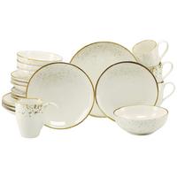 Kombiservice 20tlg. Steinzeug, creme - Creme, Basics, Keramik - Creatable