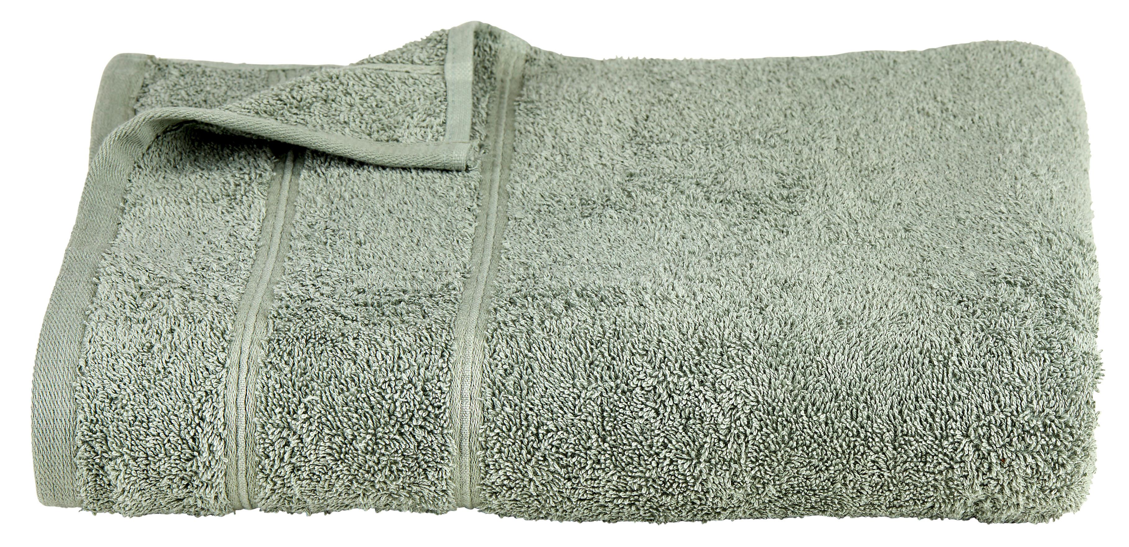 Osuška Do Sprchy Melanie, 70/140cm, Zelená - zelená, textil (70/140cm) - Modern Living