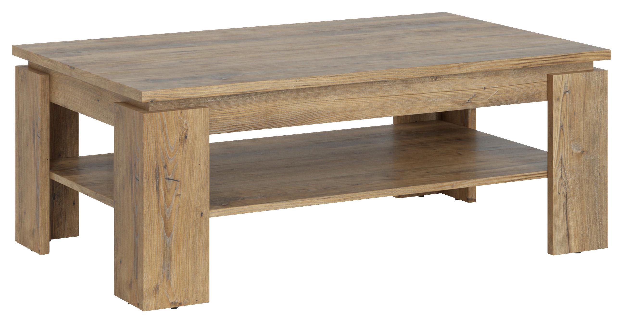 Couchtisch Rapallo Kastanie B: 110 cm - Kastanienfarben, MODERN, Holzwerkstoff (110/43/67cm)