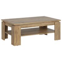 Couchtisch Rapallo Kastanie B: 110 cm - Kastanienfarben, MODERN, Holzwerkstoff (110/43/67cm)