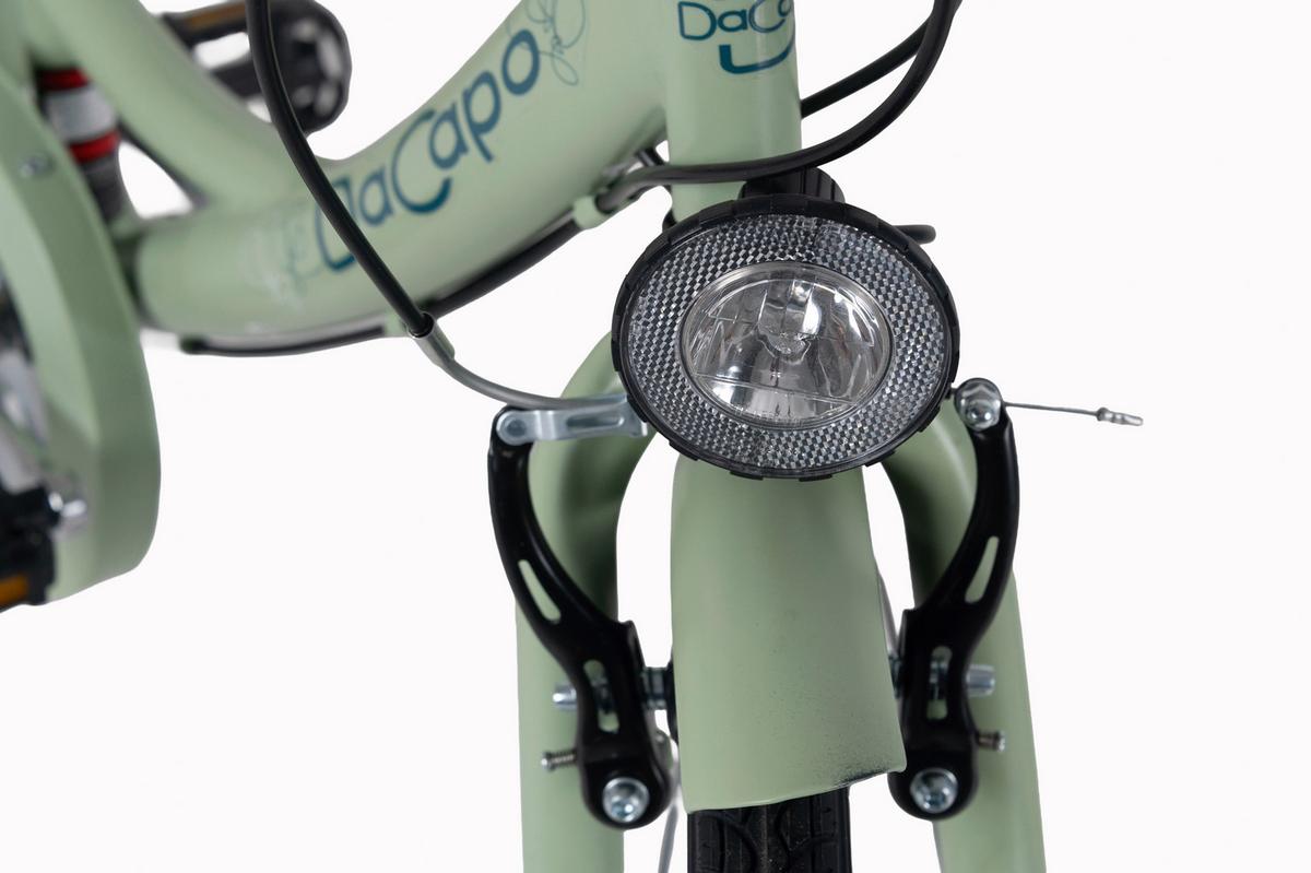Kinderfahrrad 20'' DaCapo grün - Grün, Basics, Metall (25/140/60cm)