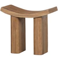 Hocker Japan Naturfarben B: 50 cm - Naturfarben, Design, Holz (50/45/25cm) - Livetastic