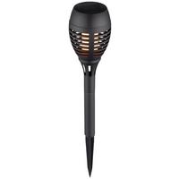 SOLÁRNE SVIETIDLO VIER - čierna, Romantik / Landhaus, plast (7,5/37,5cm) - Mömax