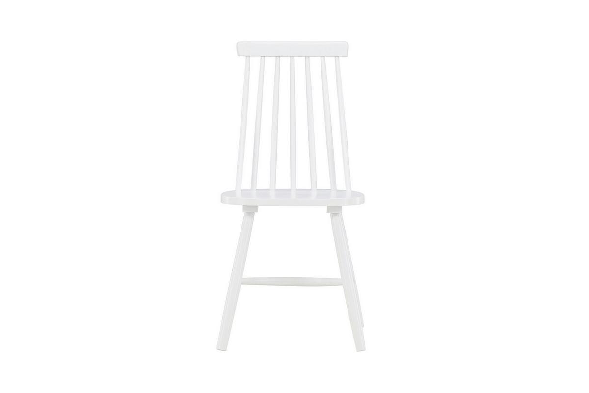 Stuhl Lönneberga Weiß B: 43 cm - Weiß, MODERN, Holz (43/88/50cm) - Livetastic