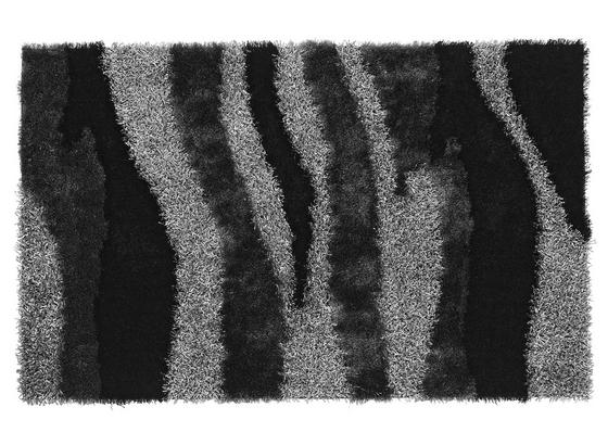 Hochflorteppich Carina 100x160 cm - Schwarz, KONVENTIONELL, Textil (100/160cm) - Luca Bessoni Hochflorteppich Carina 100x160 cm - Schwarz, KONVENTIONELL, Textil (100/160cm) - Luca Bessoni