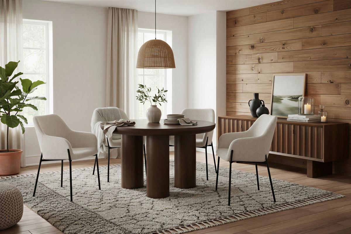Lowboard Mangoholz braun B: 180cm - Braun, Design, Holz (180/60/45cm) - MID.YOU