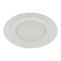 Dísztányér Fjona - fehér, Design, Üveg (33cm) - Luca Bessoni