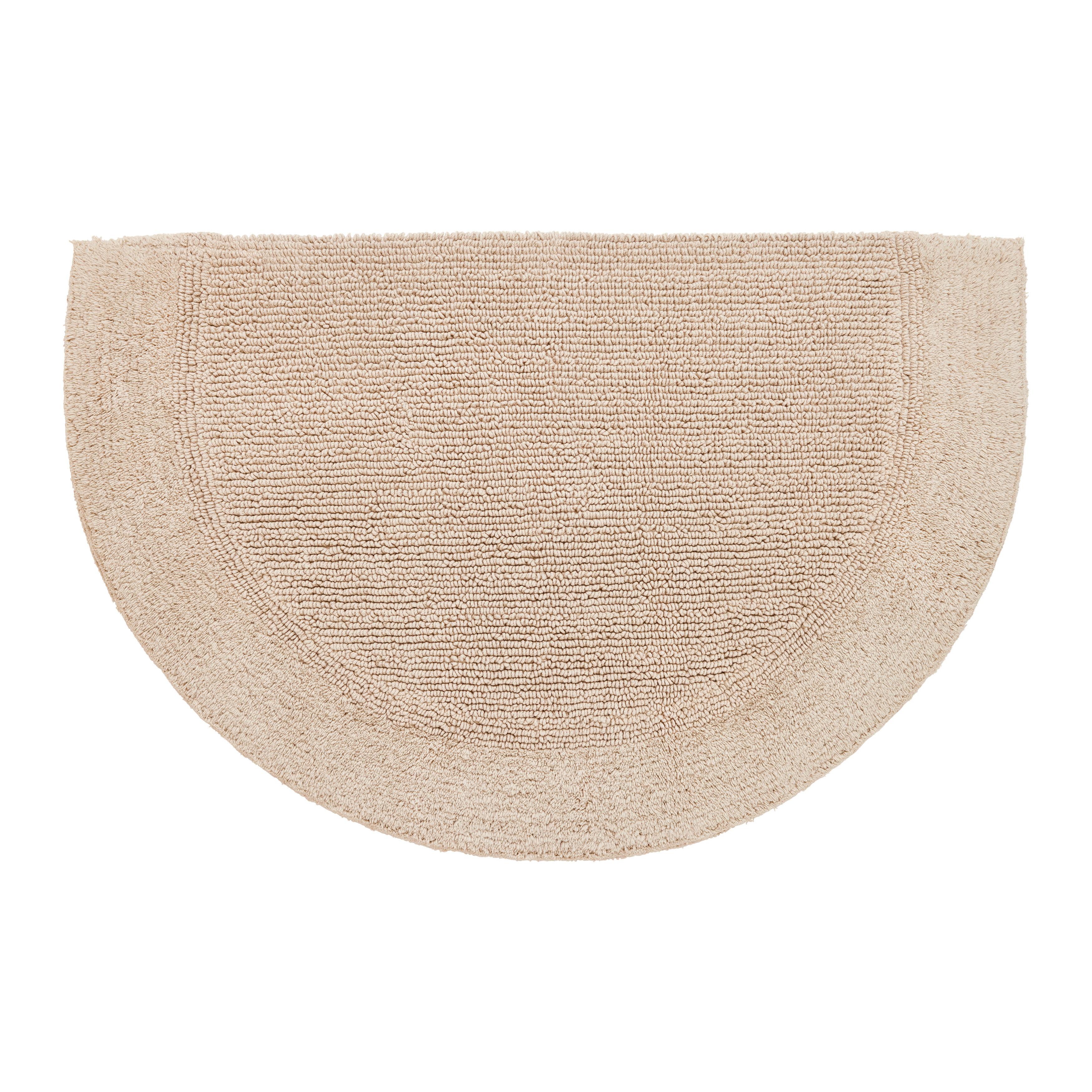 KÚPEĽŇOVÁ PREDLOŽKA Karen, 50/80cm, piesková - piesková, Konventionell, textil (50/80cm) - Premium Living