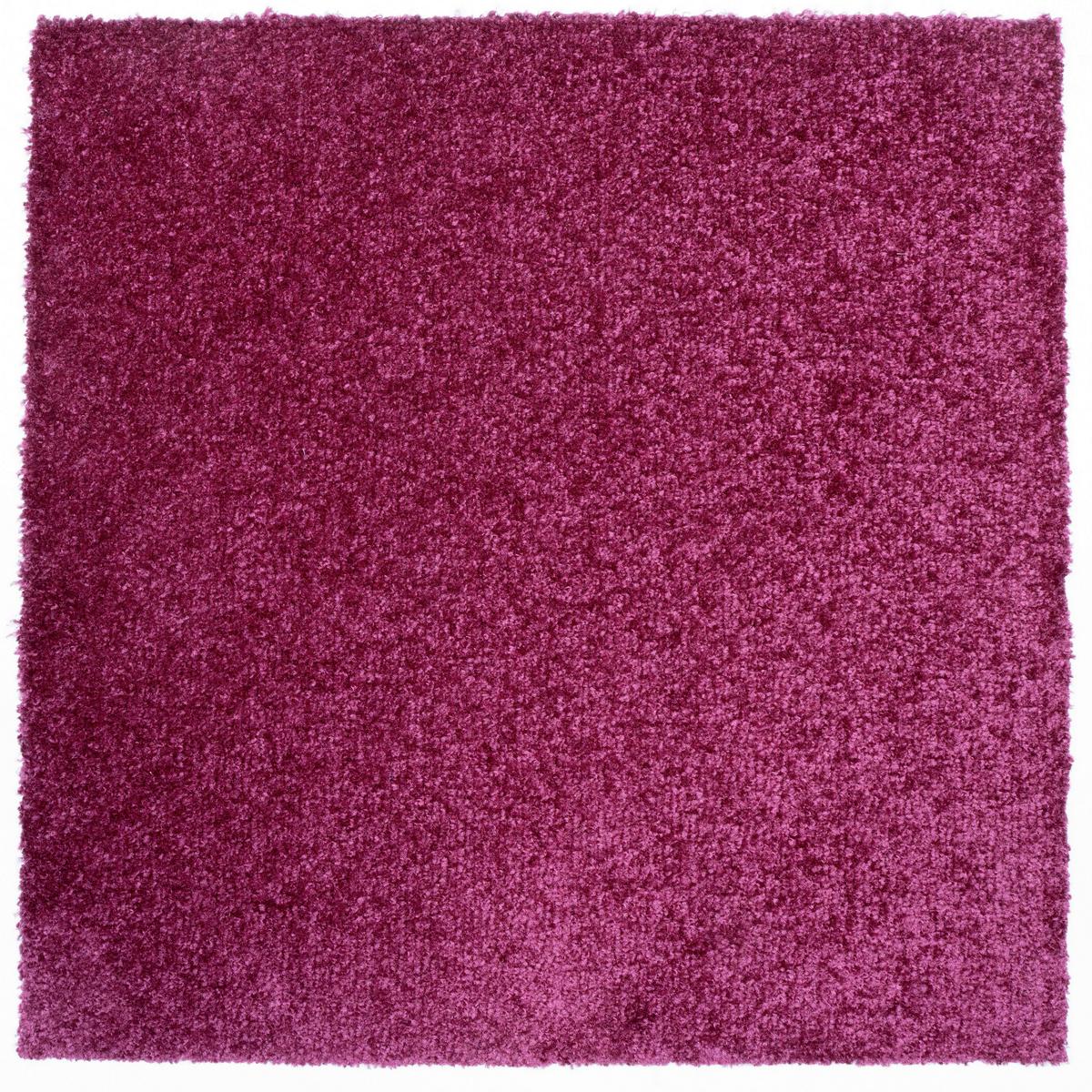 Teppichfliese Lila Carousel 50x50 cm Florhöhe 10 mm - Lila, Basics, Textil (50/50cm)