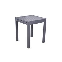 Gartentisch Elena - Anthrazit, Basics, Metall (65/65/75cm) - Gardenson