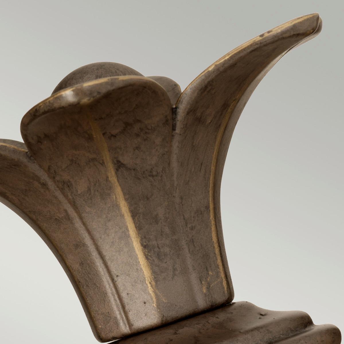 Bad-wandleuchte Plantbath Ip44 1-Flammig In Bronzefarben - Bronzefarben, LIFESTYLE, Glas/Metall (22/12,4/16.5cm) - Elstead Lighting