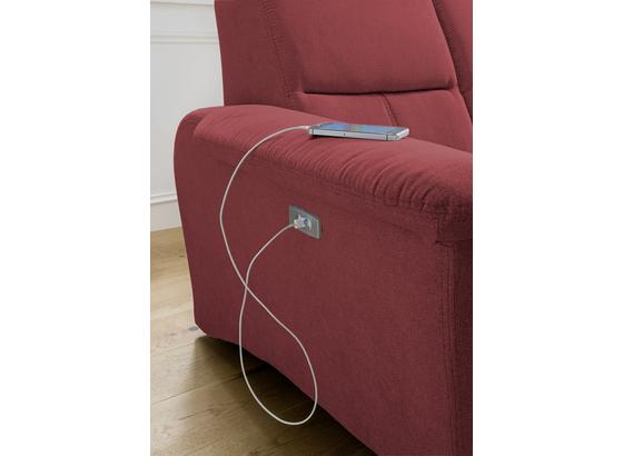 Ecksofa mit USB-Anschluss