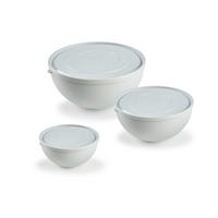 Sada mís Nena, 3dílná - šedá, plast - Mömax
