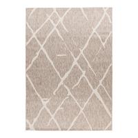 Flachwebteppich My Tallinn 540 - Taupe, Design, Textil (240/340cm) - Obsession