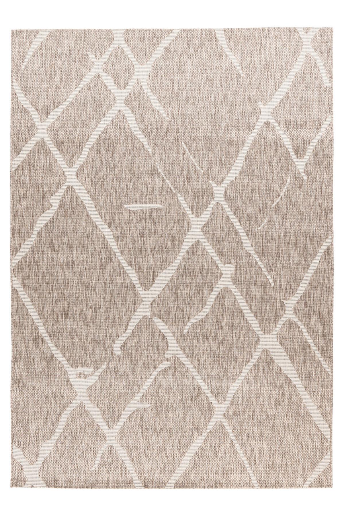 Flachwebteppich My Tallinn 540 - Taupe, Design, Textil (240/340cm) - Obsession