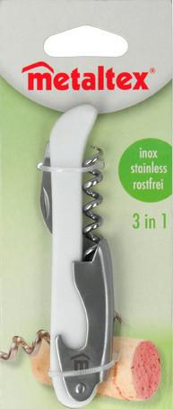 Többfunkciós Nyitó Dreko - fém (0,68/2,27/0,12cm) - Metaltex