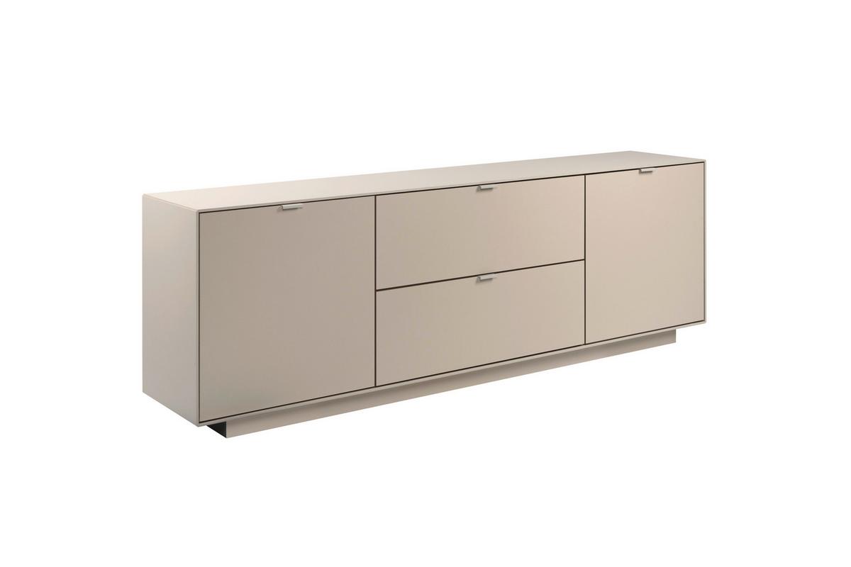 Kommode Sivas B: 185 cm Sandfarben - Sandfarben, Design, Holzwerkstoff (185/62/37,5cm) - MID.YOU