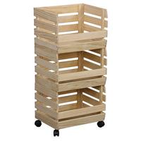 PŘÍSTAVNÝ REGÁL MALAGA - černá/přírodní barvy, Konvenční, dřevo/kompozitní dřevo (37/80/30cm) - Mömax