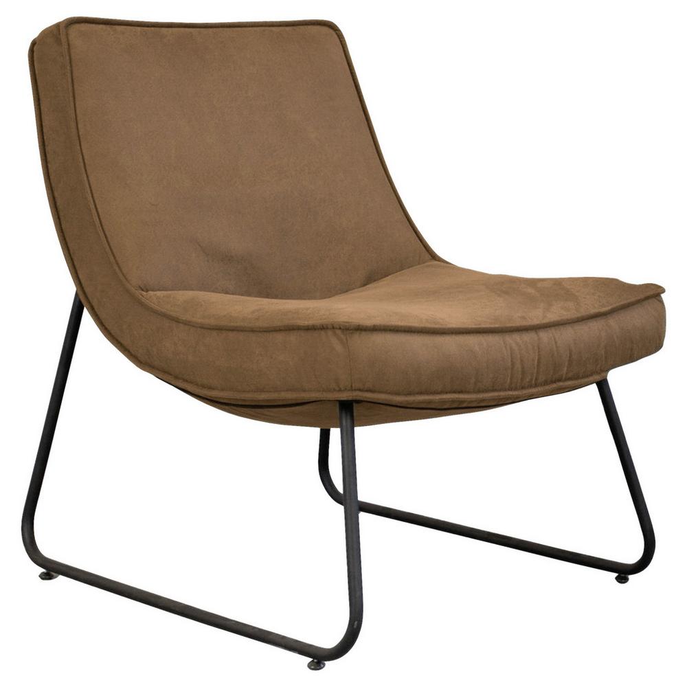 Kreslo Dex Koža, Koňakové