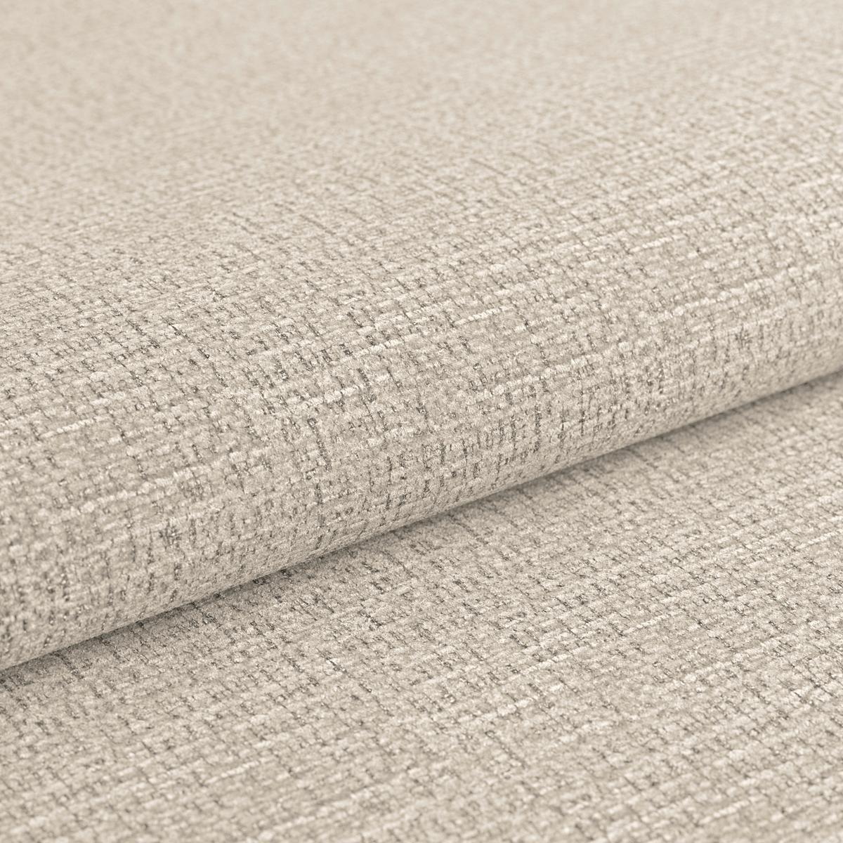 Wohnlandschaft Multi mit Schlaffunktion naturfarben - Chromfarben/Dunkelgrau, MODERN, Textil (184/345/228cm) - Luca Bessoni