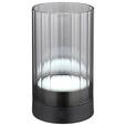 LED-Tischleuchte Adison - Schwarz, MODERN, Glas/Kunststoff (8/14cm) - James Wood