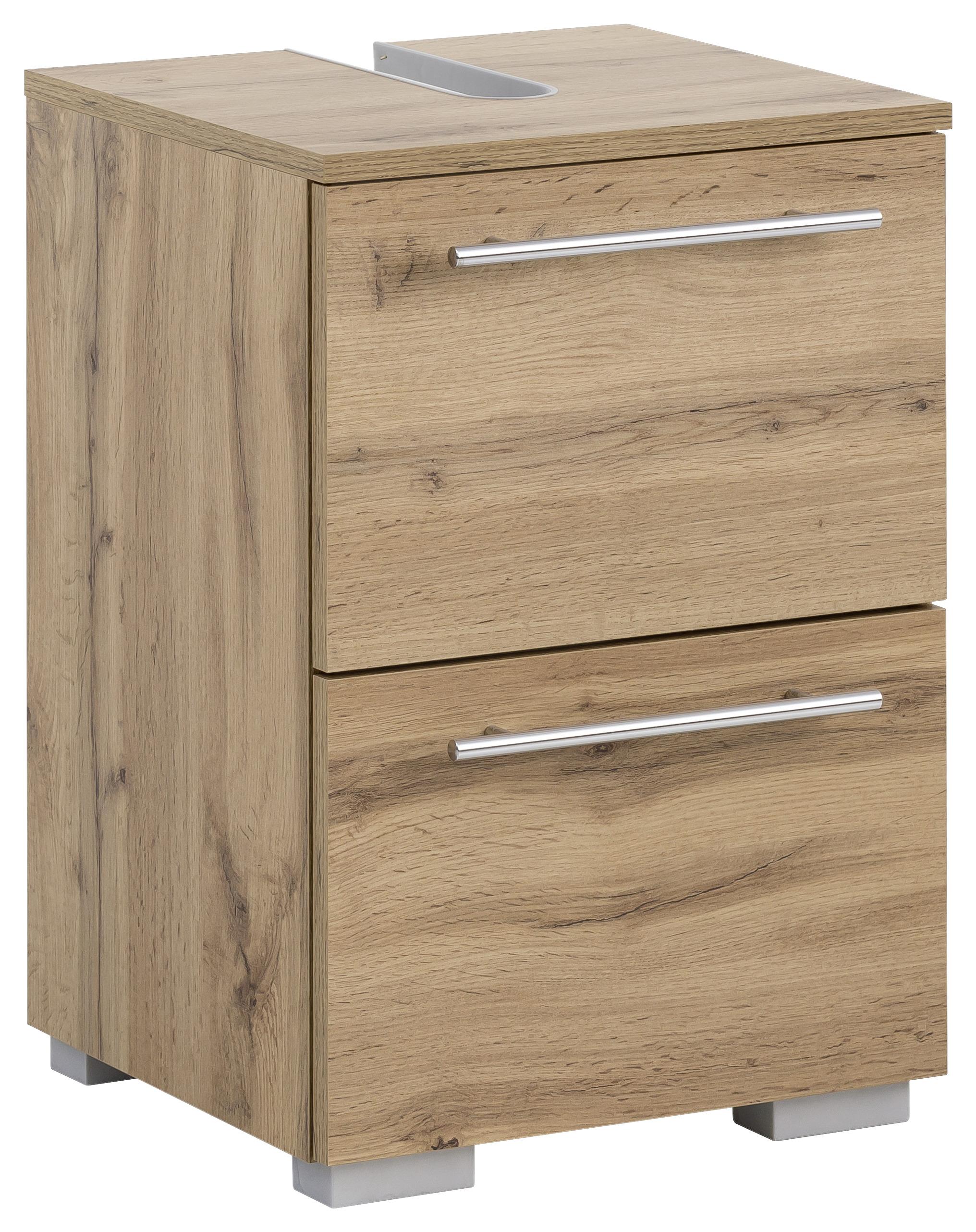 MID.YOU Waschbeckenunterschrank Carlos B: 40,2 cm Eichefarben